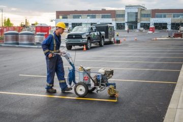 What to Look for When Hiring Professional Parking Lot Painters